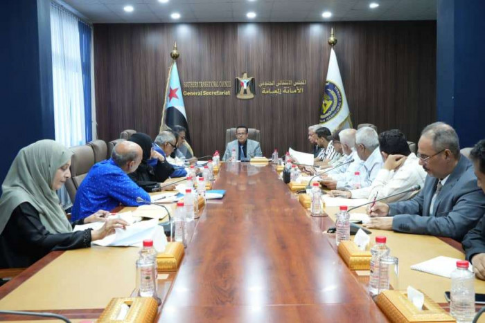 أمانة الانتقالي تحذر من خطورة الخطاب التصعيدي لسلطات الوصاية السعودية أمانة الانتقالي تحذر من خطورة الخطاب التصعيدي لسلطات الوصاية السعودية