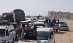 استعداد موكب شبوة للانطلاق نحو عدن للمشاركة بمليونية رفض الوصاية