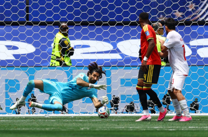 التعادل السلبي يحسم مواجهة بلجيكا وإيران بكأس العالم 
