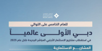 دبي الأولى عالميا في استقطاب مشاريع الاستثمار الأجنبي المباشر