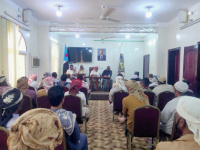 انتقالي تريم يناقش تداعيات تدهور الأوضاع المعيشية والخدمية