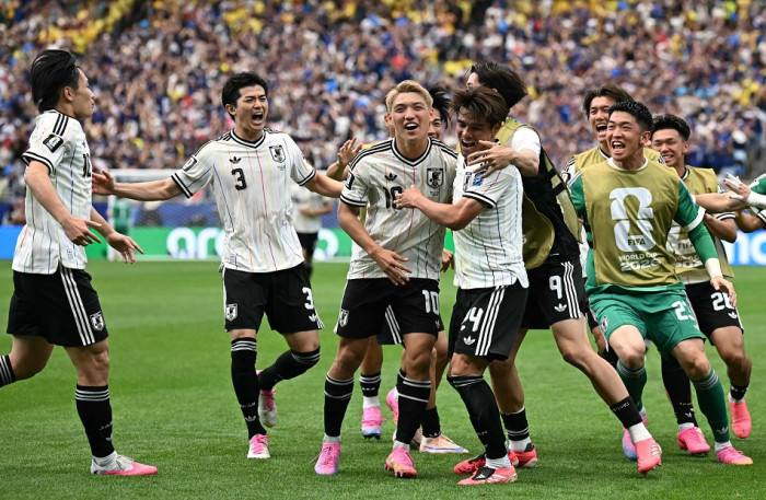 منتخب اليابان يحرز الهدف الأول في شباك البرازيل
