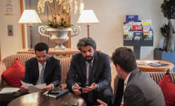 البيض يصل إلى جنيف ضمن جولة خارجية لنقل صوت شعب الجنوب
