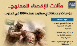 مآلات الإقصاء الممنهج.. مؤامرات لإعادة إنتاج سيناريو صيف 1994 في الجنوب (إنفوجراف)