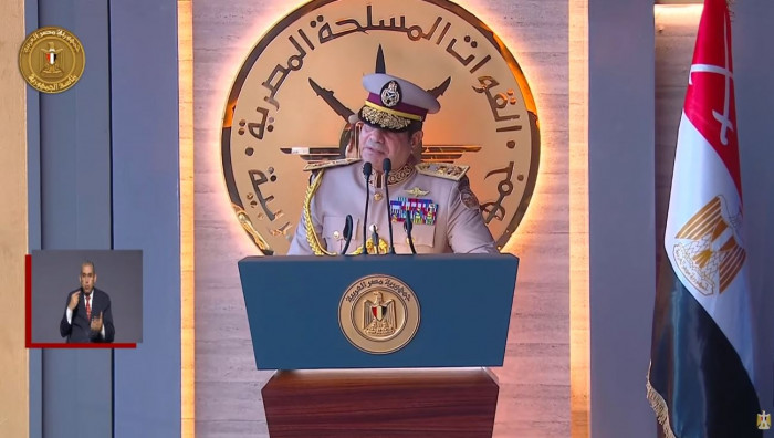 الرئيس السيسي: القيادة الاستراتيجية نقلة نوعية ببنية معلوماتية متطورة 