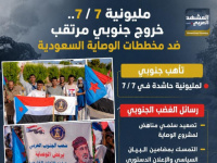 مليونية 7/7.. خروج جنوبي مرتقب ضد مخططات الوصاية السعودية (إنفوجراف)