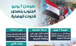 طوفان 7 يوليو.. الجنوب يتصدى لأدوات الوصاية (إنفوجراف)
