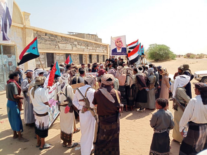 جماهير مرخة دماء شهداء الجنوب خط أحمر ولا مساومة عليها