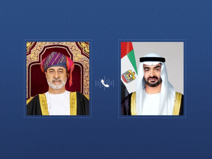 محمد بن زايد وسلطان عُمان يبحثان تطورات الشرق الأوسط وتعزيز التعاون المشترك محمد بن زايد وسلطان عُمان يبحثان تطورات الشرق الأوسط وتعزيز التعاون المشترك