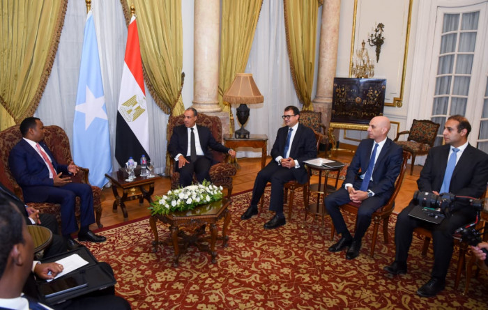 وزير الخارجية المصري ونظيره الصومالي يبحثان التطورات في القرن الأفريقي وزير الخارجية المصري ونظيره الصومالي يبحثان التطورات في القرن الأفريقي