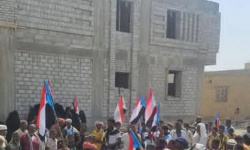 مسيرة في بروم ميفع رفضا لمشاريع الوصاية والاحتلال