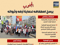 الجنوب يرسخ اصطفافه لحماية أرضه وثرواته (إنفوجراف)