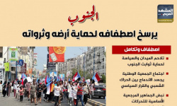 الجنوب يرسخ اصطفافه لحماية أرضه وثرواته (إنفوجراف)