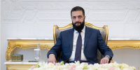 أحمد الشرع يقدم التعازي في ضحايا حادث طريق دمشق - ديرالزور