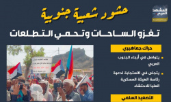 حشود شعبية جنوبية تغزو الساحات وتحمي التطلعات (إنفوجراف)