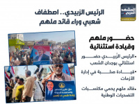الرئيس الزُبيدي.. اصطفاف شعبي وراء قائد ملهم (إنفوجراف)