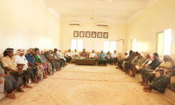 انتقالي سقطرى يُناقش مع القيادات المجتمعية مستجدات الأوضاع السياسية