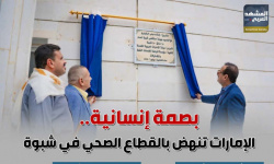 بصمة إنسانية.. الإمارات تنهض بالقطاع الصحي في شبوة (إنفوجراف)