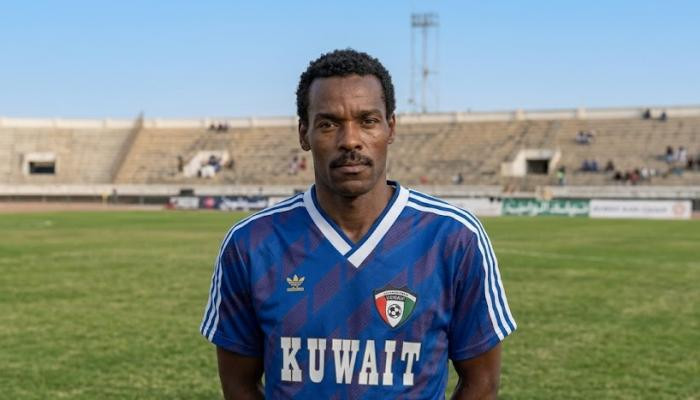 وفاة نجم الكرة الكويتية عنبر سعيد إثر حادث أليم