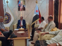 هرهرة وعسكر يبحثان تطورات الأوضاع السياسية في الجنوب