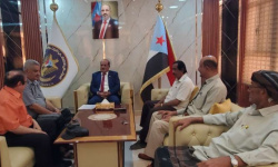 هرهرة وعسكر يبحثان تطورات الأوضاع السياسية في الجنوب
