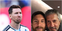 لاعب عربي يقدم تعازيه إلى ميسي في وفاة والده