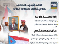 العهد الأبدي.. اصطفاف جنوبي كالصخر لاستعادة الدولة (إنفوجراف)