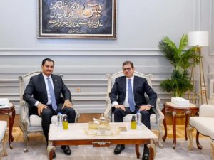 رئيس المخابرات المصرية يبحث مع صدام حفتر التطورات في ليبيا