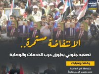 الانتفاضة مستمرة.. تصعيد جنوبي يطوق حرب الخدمات والوصاية (إنفوجراف)