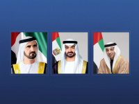 محمد بن زايد ونائباه يهنئون رئيس أوكرانيا بذكرى&lrm; استقلال بلاده