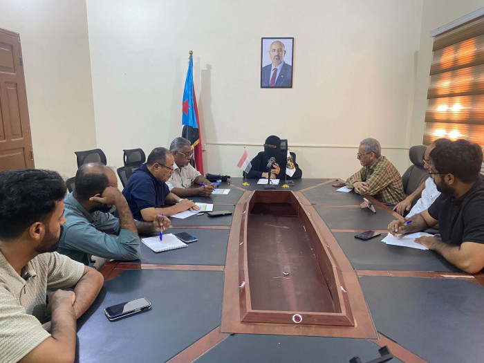 منسقية الانتقالي بجامعة حضرموت تبحث برنامج التصعيد الأسبوعي