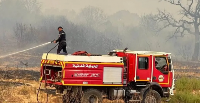 السلطات الجزائرية: إخماد 110 حرائق خلال 24 ساعة