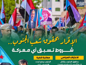 الإقرار بحقوق شعب الجنوب.. شروط تسبق أي معركة (إنفوجراف)
