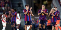 برشلونة يكتسح رايو فاليكانو بخماسية بالدوري الإسباني