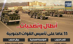 أبطال وتضحيات.. 55 عاما على تأسيس القوات الجنوبية (إنفوجراف)