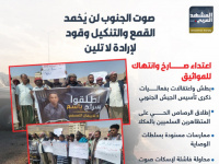صوت الجنوب لن يُخمد.. القمع والتنكيل وقود لإرادة لا تلين (إنفوجراف)