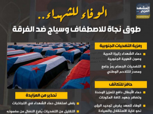 الوفاء للشهداء.. طوق نجاة للاصطفاف وسياج ضد الفرقة (إنفوجراف)