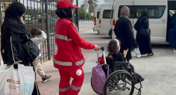 ميناء رفح يستقبل الدفعة الـ82 من العائدين الفلسطينيين