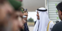 مراسم استقبال رسمية لرئيس الإمارات والرئيس الألماني في مقدمة مستقبليه