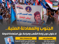 الجنوب والمعادلة الصلبة.. لا حلول دون إرادة شعب ومراعاة حق استعادة الدولة (إنفوجراف)