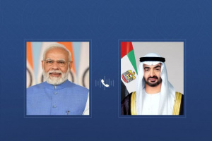 هاتفياً.. محمد بن زايد ورئيس وزراء الهند يبحثان التطورات الإقليمية