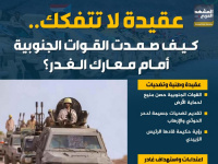 عقيدة لا تتفكك.. كيف صمدت القوات الجنوبية أمام معارك الغدر؟ (إنفوجراف)