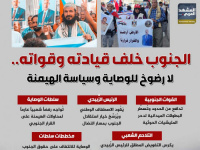 الجنوب خلف قيادته وقواته.. لا رضوخ للوصاية وسياسة الهيمنة (إنفوجراف)