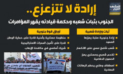 إرادة لا تتزعزع.. الجنوب بثبات شعبه وحكمة قيادته يقهر المؤامرات (إنفوجراف)