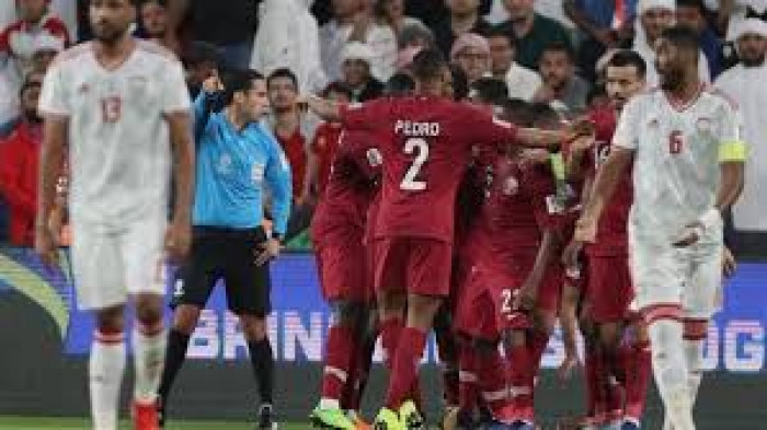 قطر تفوز بصعوبة 2-صفر على البحرين في خليجي 27 قطر تفوز بصعوبة 2-صفر على البحرين في خليجي 27