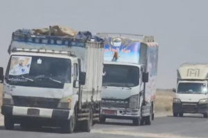 بتوجيهات الرئيس الزُبيدي.. انطلاق قافلة غذائية للمرابطين بجبهتي الصبيحة وباب المندب