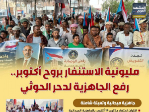 مليونية استنفار بروح أكتوبر.. رفع الجاهزية لدحر الحوثي (إنفوجراف)