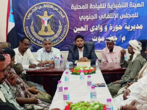 "انتقالي وادي العين" يتأهب لمليونية التعبئة الشعبية في سيئون