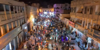 مسيرة جماهيرية في القطن استعدادا لمليونية 14 أكتوبر بسيئون