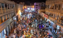 مسيرة جماهيرية في القطن استعدادا لمليونية 14 أكتوبر بسيئون